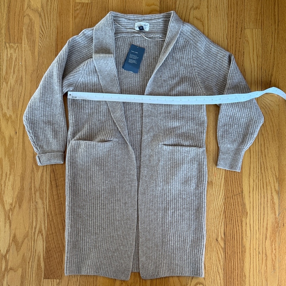 Universal Thread Ribbed Tan Cardigan - Picture 6 of 8